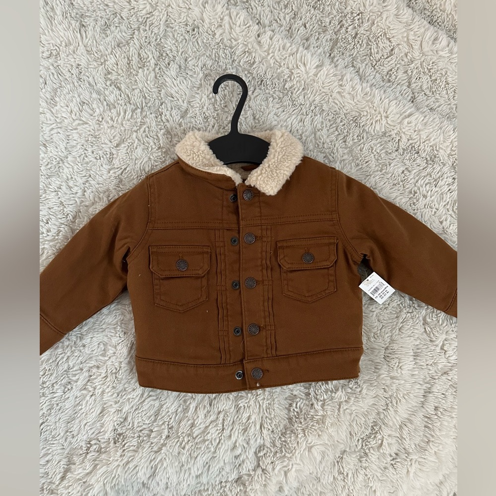 NWT Baby Gap Denim Jacket Boys 12-18 Months
